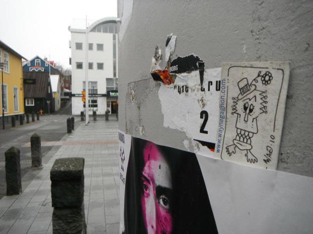 Wayne Gagnon - Sketch card in Reykjavik Iceland