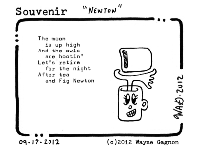 Wayne Gagnon - Souvenir - Newton poem