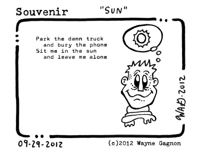 Wayne Gagnon - Souvenir Poem - Sun
