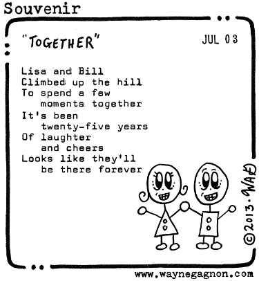 Wayne Gagnon - Souvenir Poem - Together